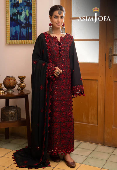 Asim Jofa Chiffon Fancy
