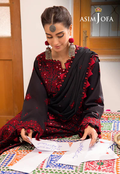 Asim Jofa Chiffon Fancy