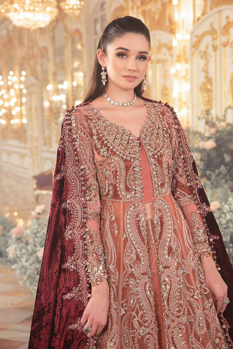 Maria B Velvet Bridal