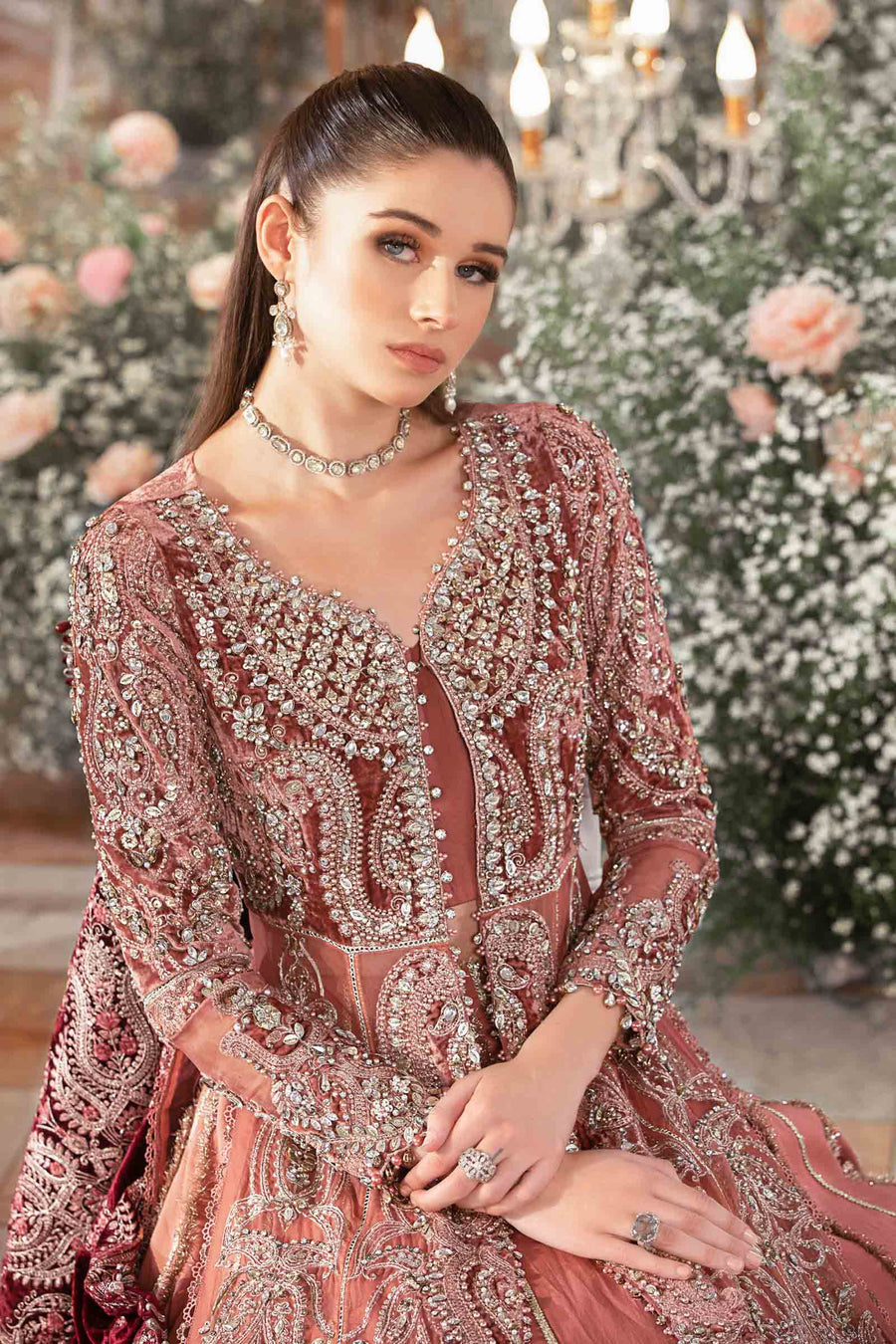 Maria B Velvet Bridal