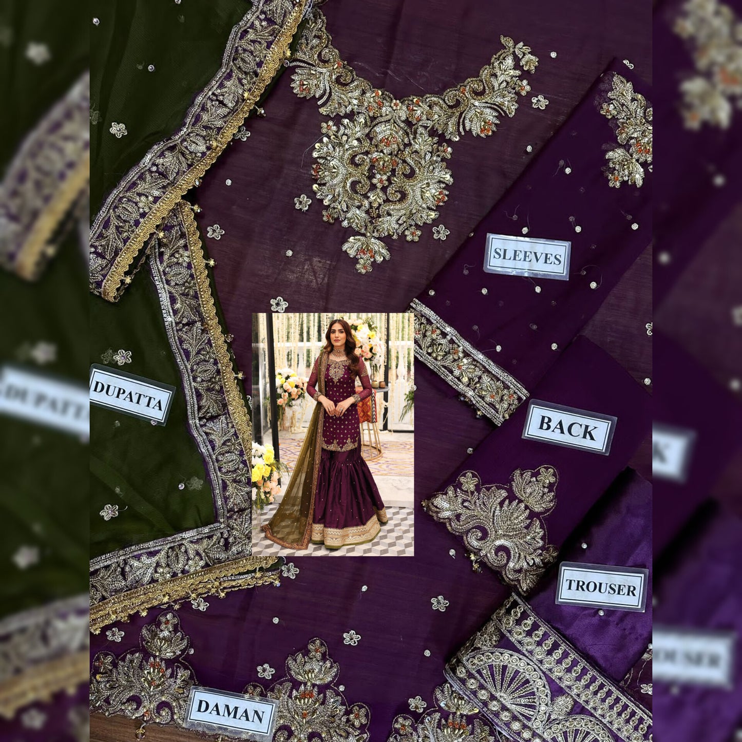 Aisha Imran Chiffon Fancy