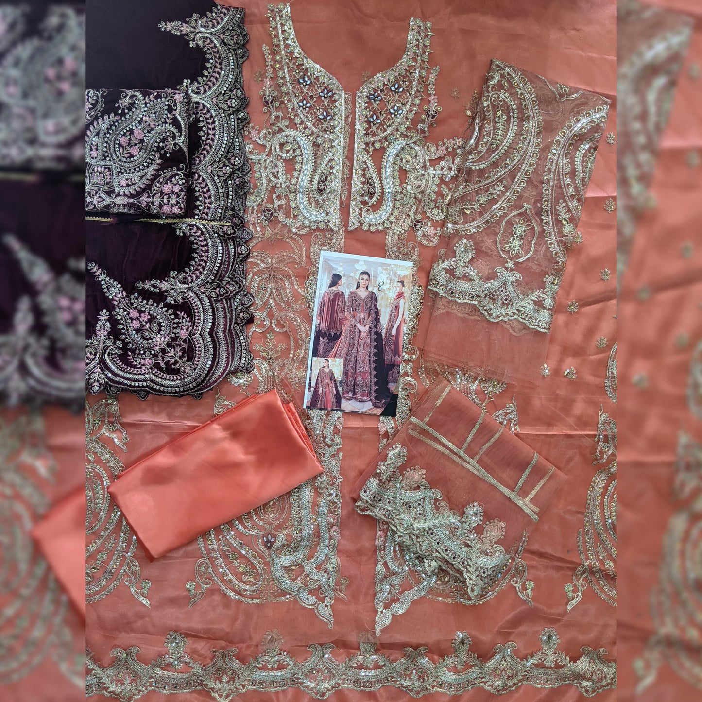 Maria B Velvet Bridal