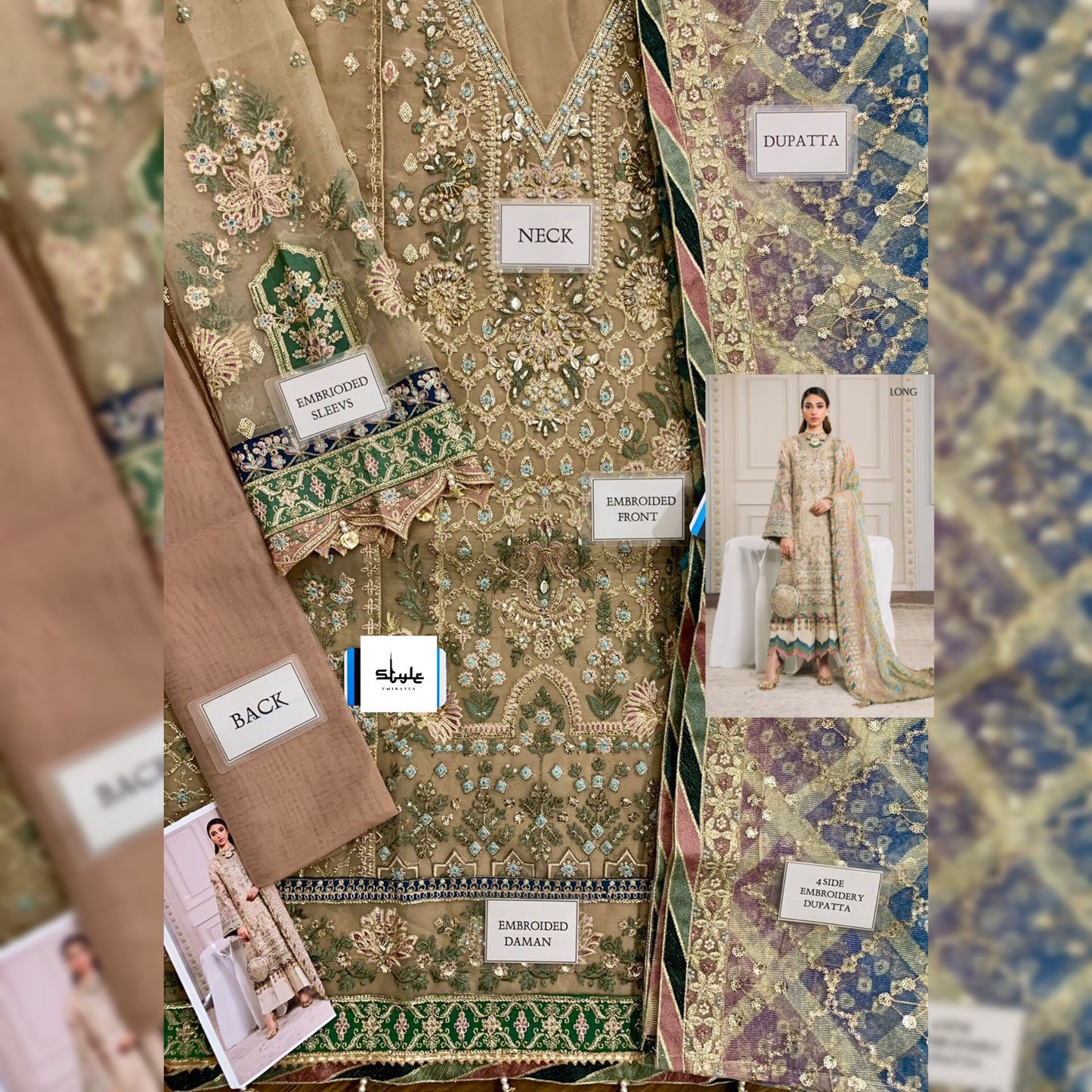 Baroque Organza Fancy