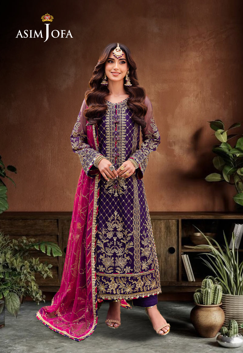 Asim Jofa Chiffon Fancy