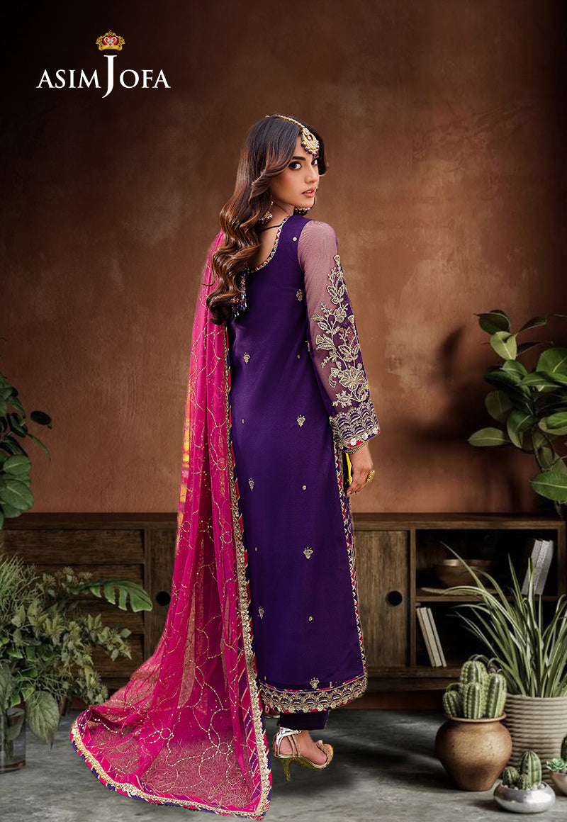 Asim Jofa Chiffon Fancy