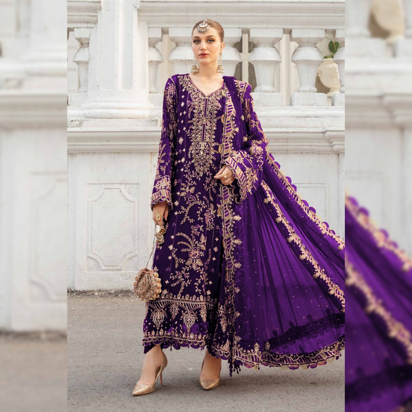 Maria B Chiffon Fancy
