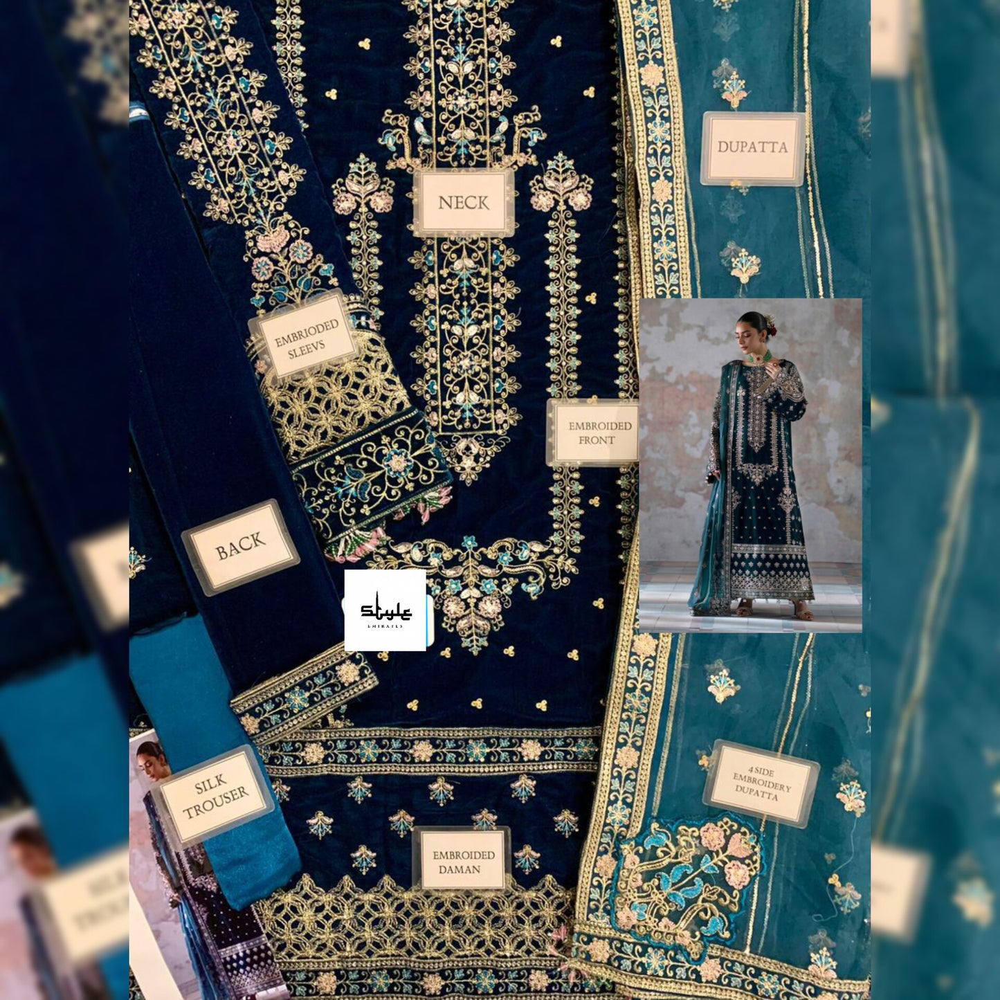 Emaan Adeel Velvet Fancy