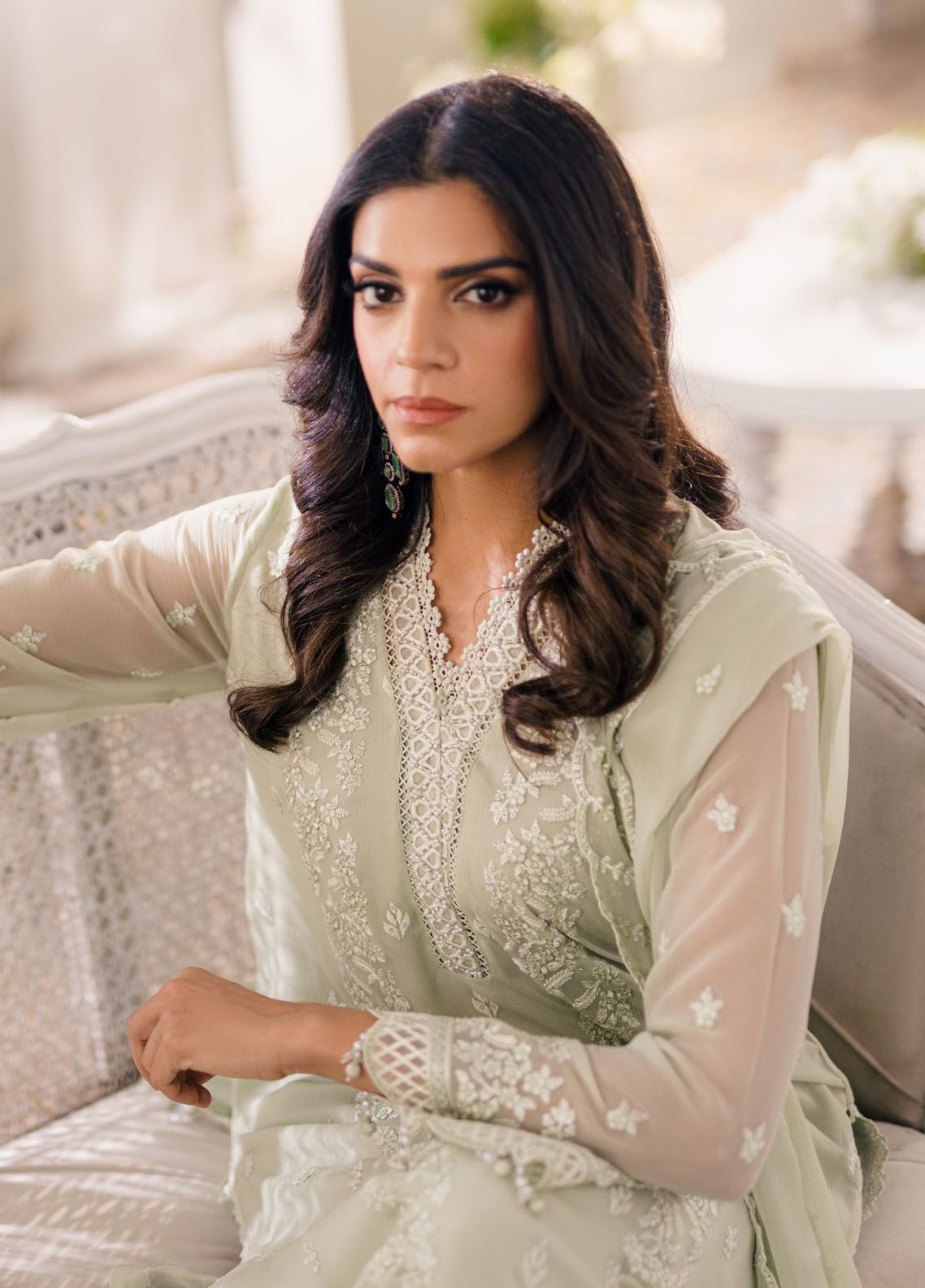 Azure Chiffon Fancy