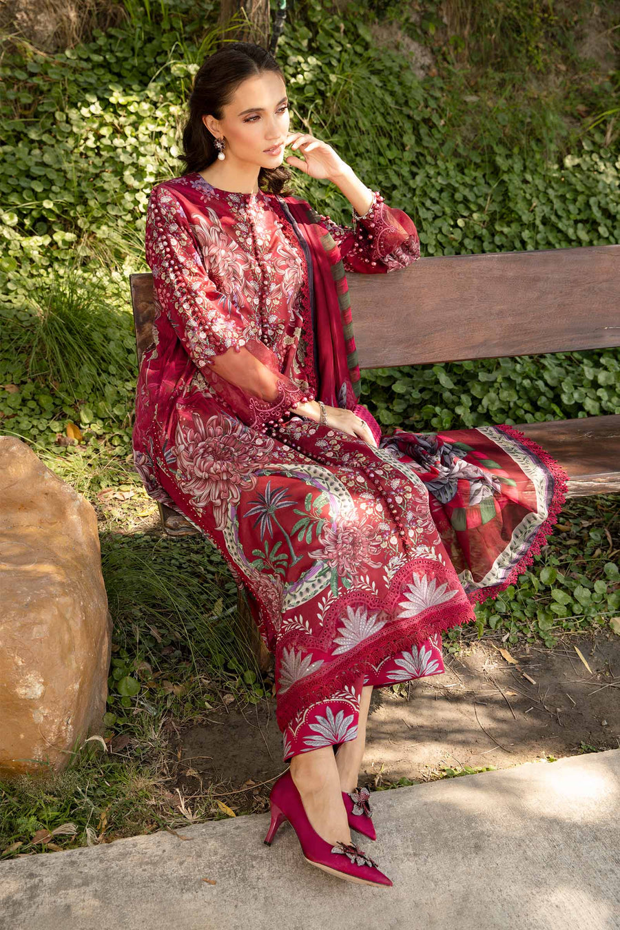 Maria B Lawn Fancy
