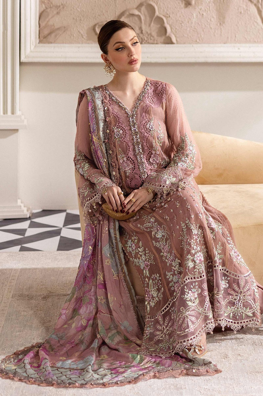 Maria B Chiffon Fancy