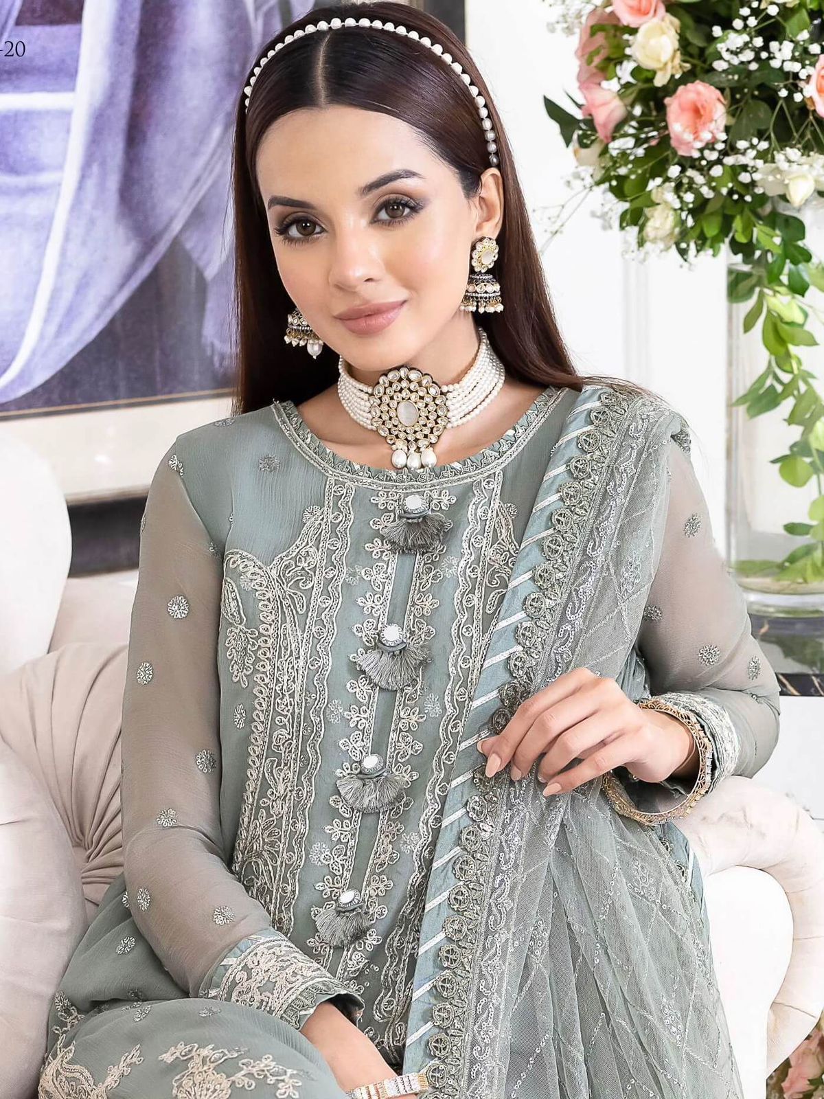 Asim Jofa Chiffon Fancy