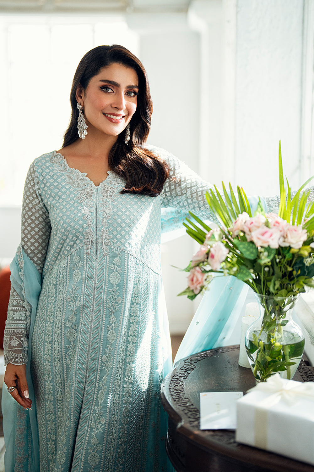 Azure Chiffon Fancy