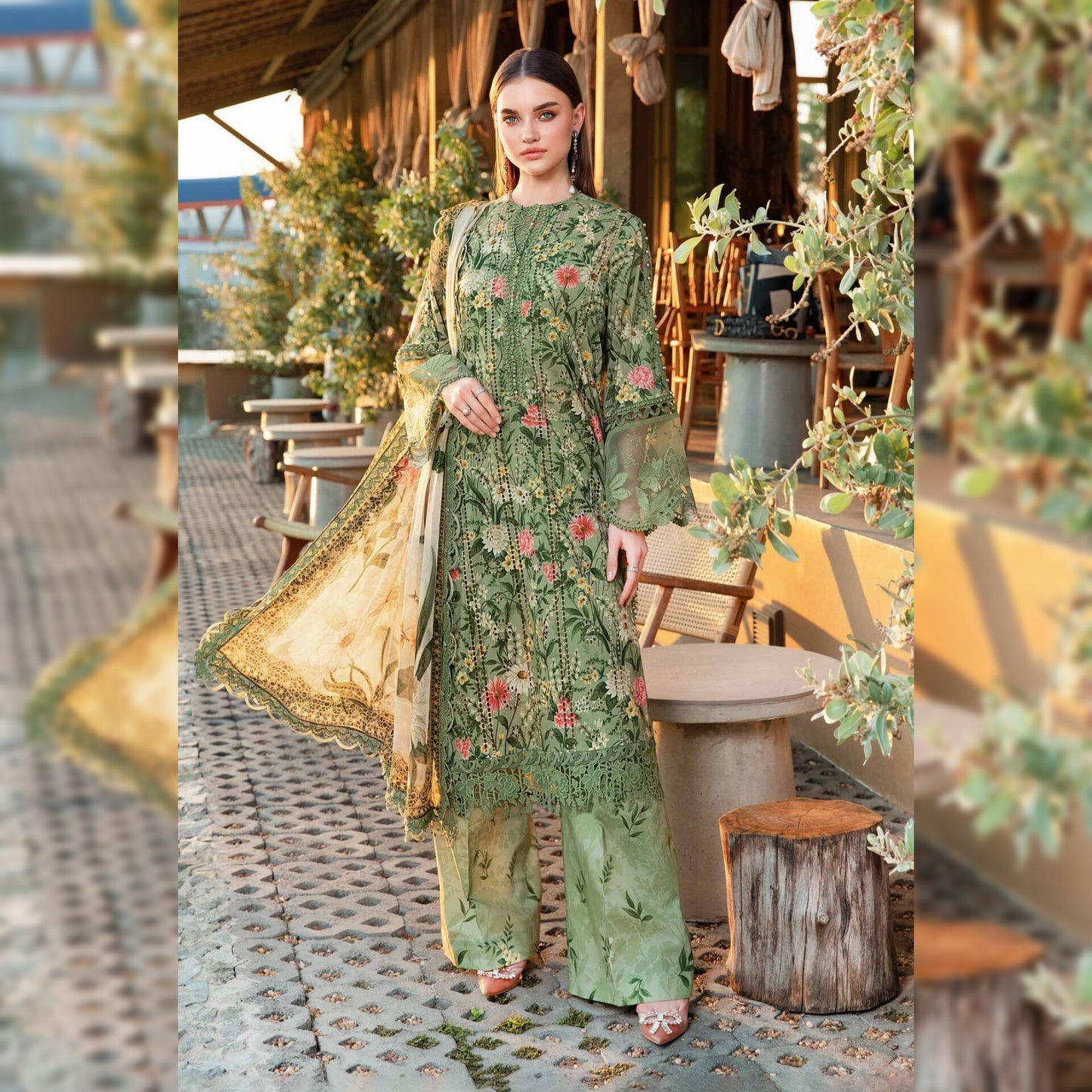 Maria B Lawn Fancy
