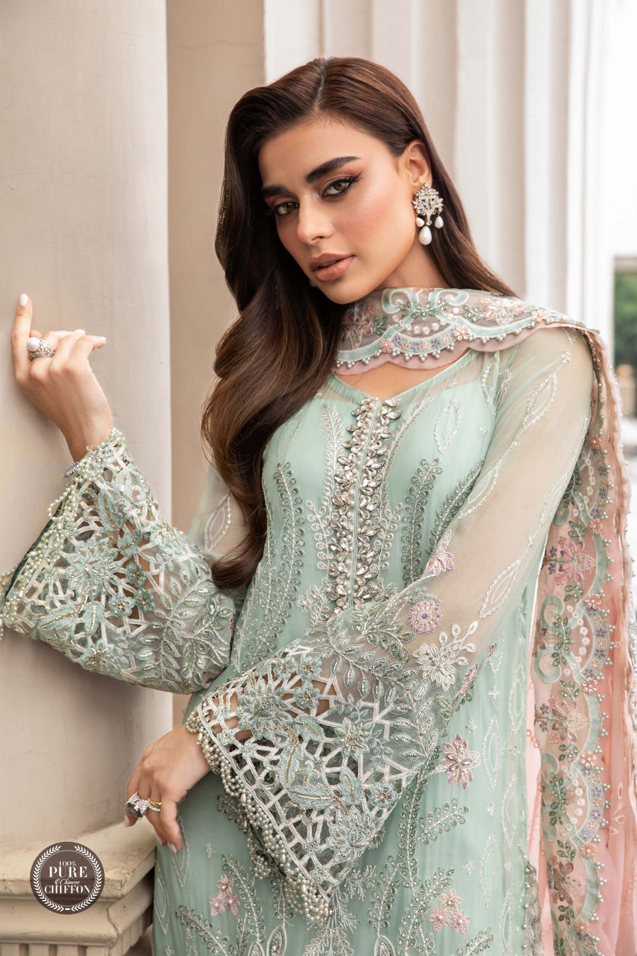 Maria B Chiffon Fancy