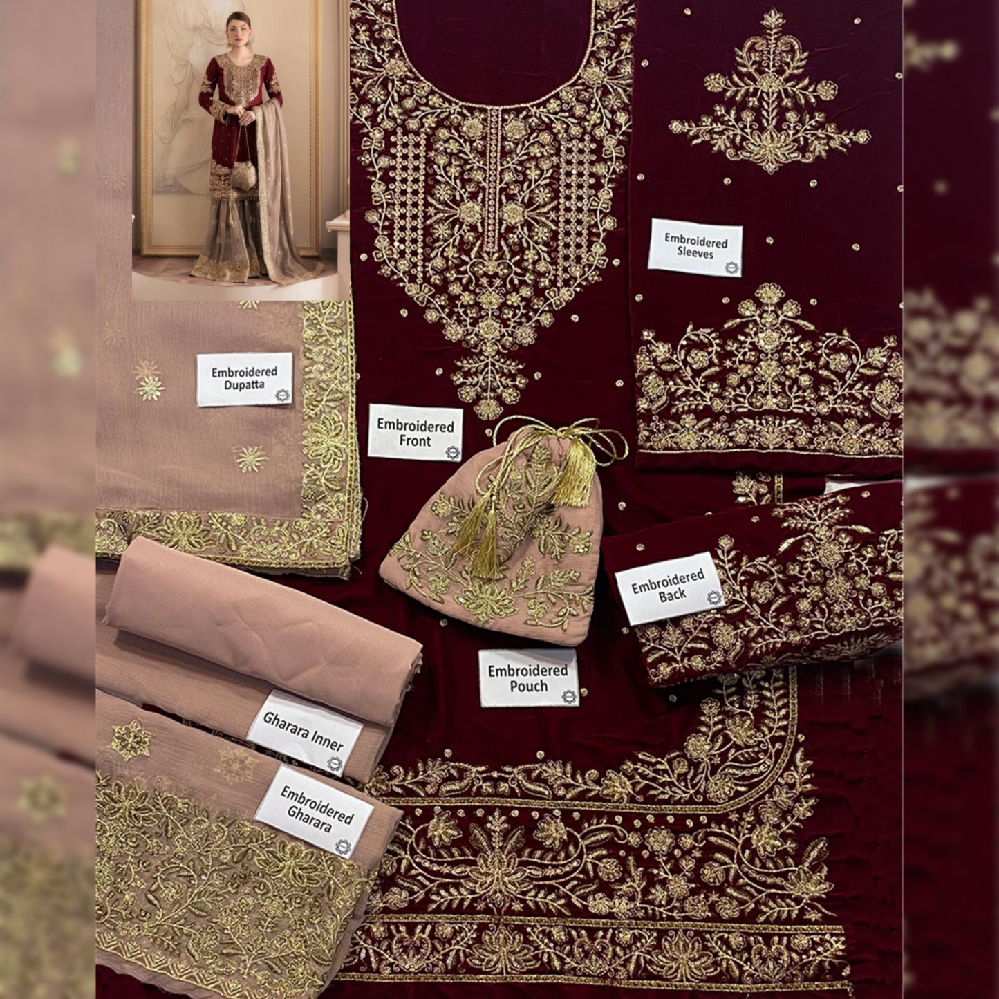 Haseens Velvet Fancy