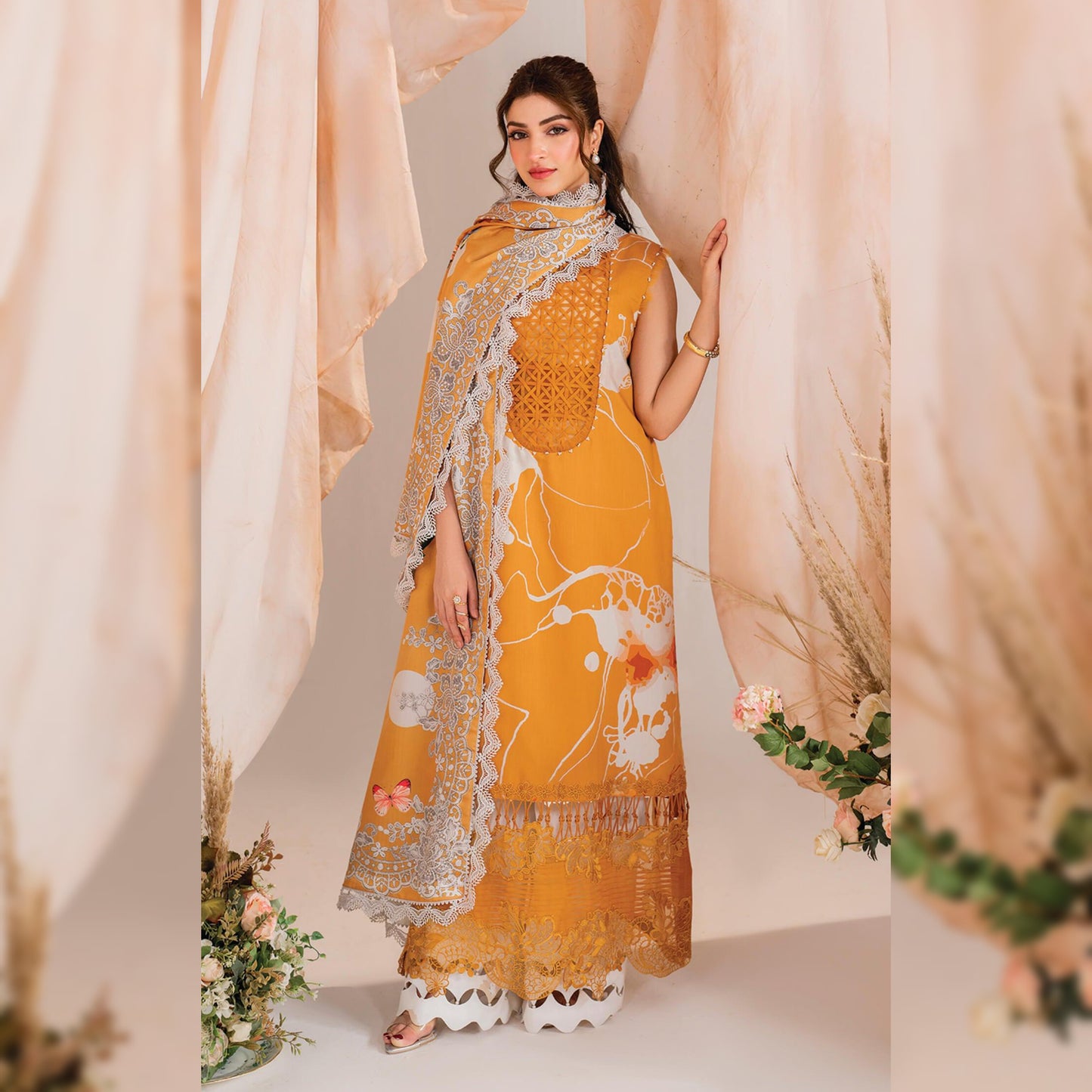 Asifa Nabeel Lawn Fancy