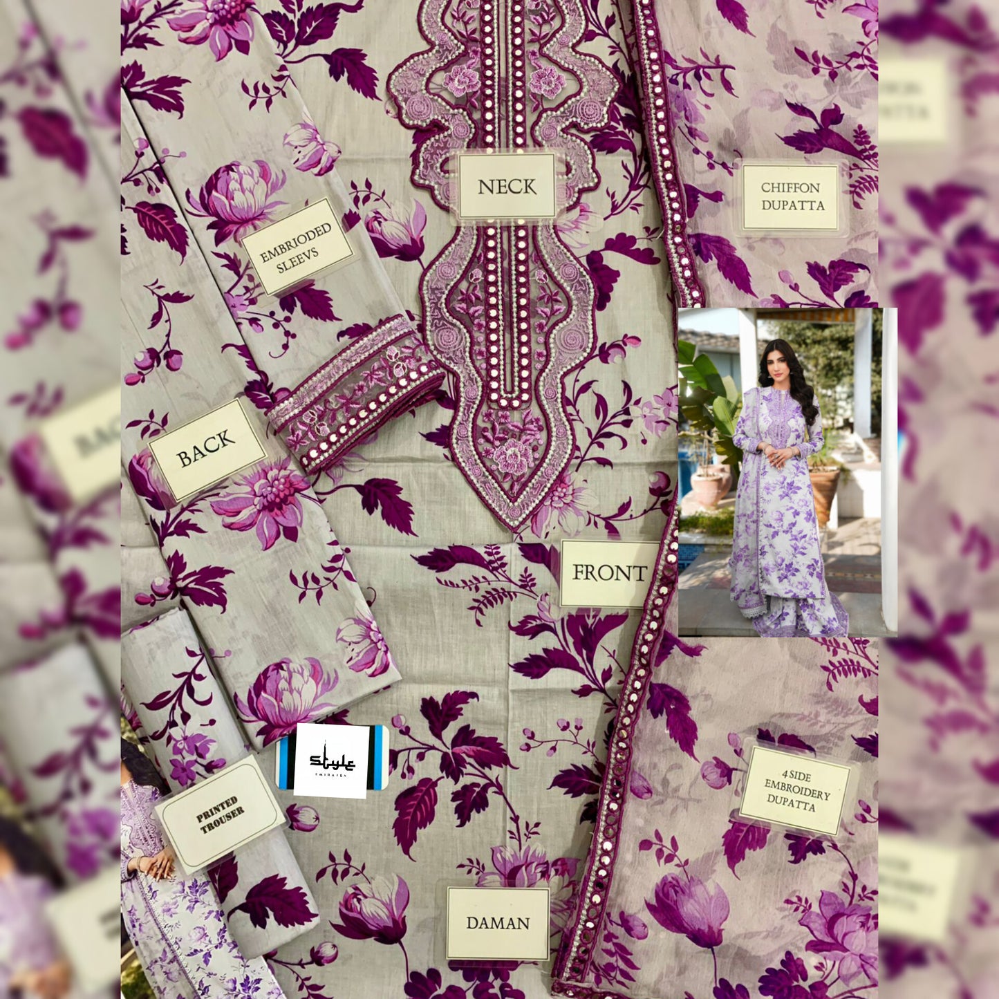 Aneela Lawn Fancy