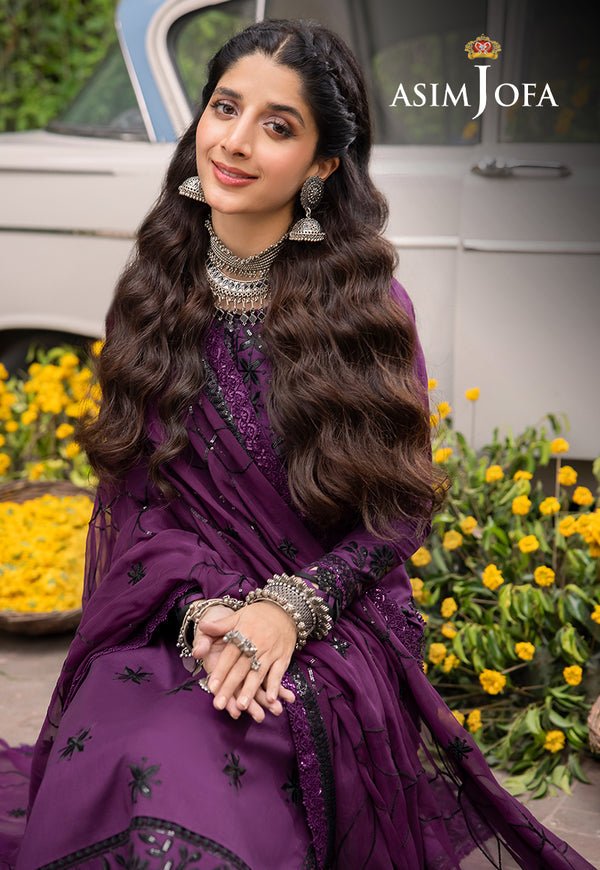 Asim Jofa Chiffon Fancy