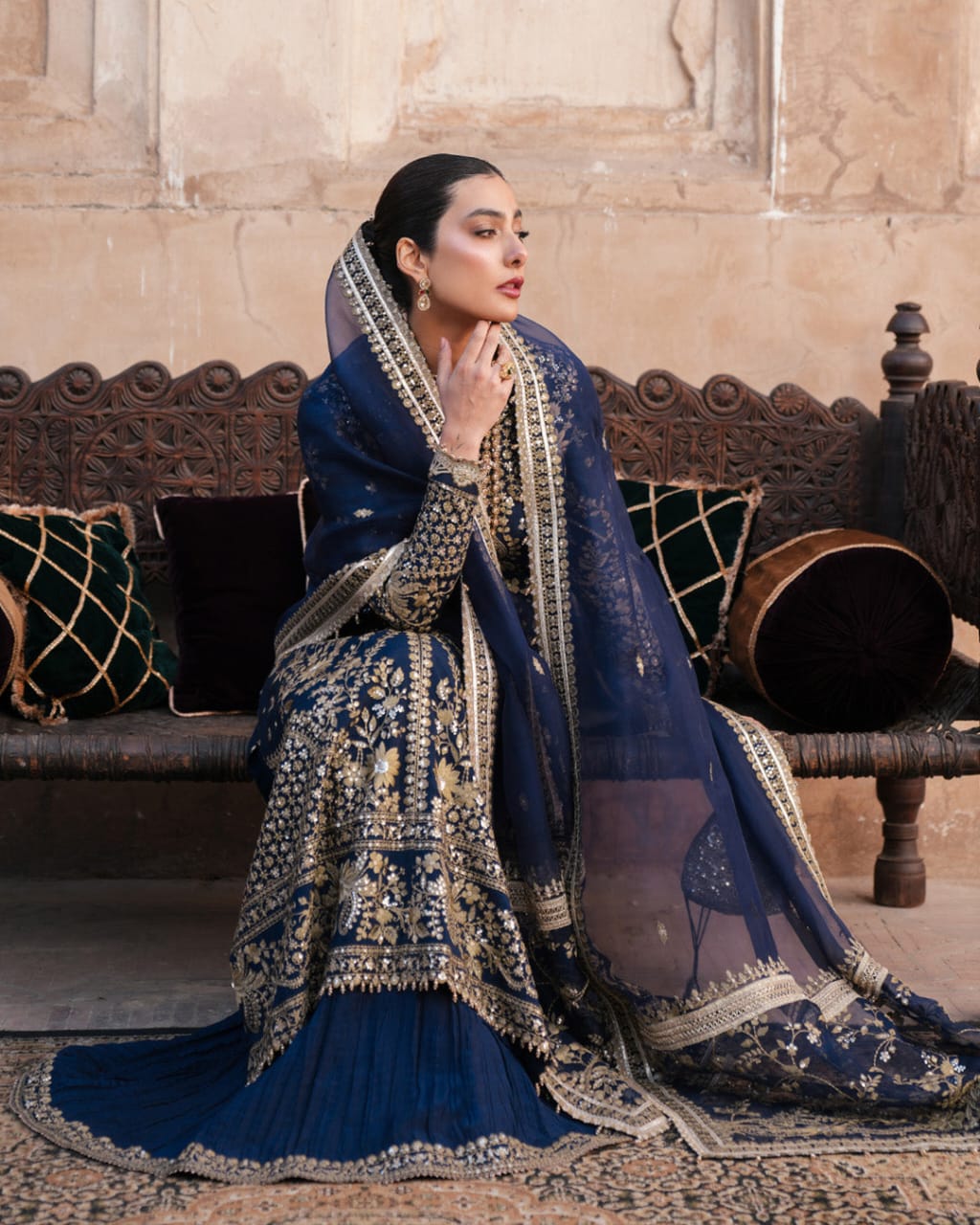 Faiza Saqlain Chiffon Fancy