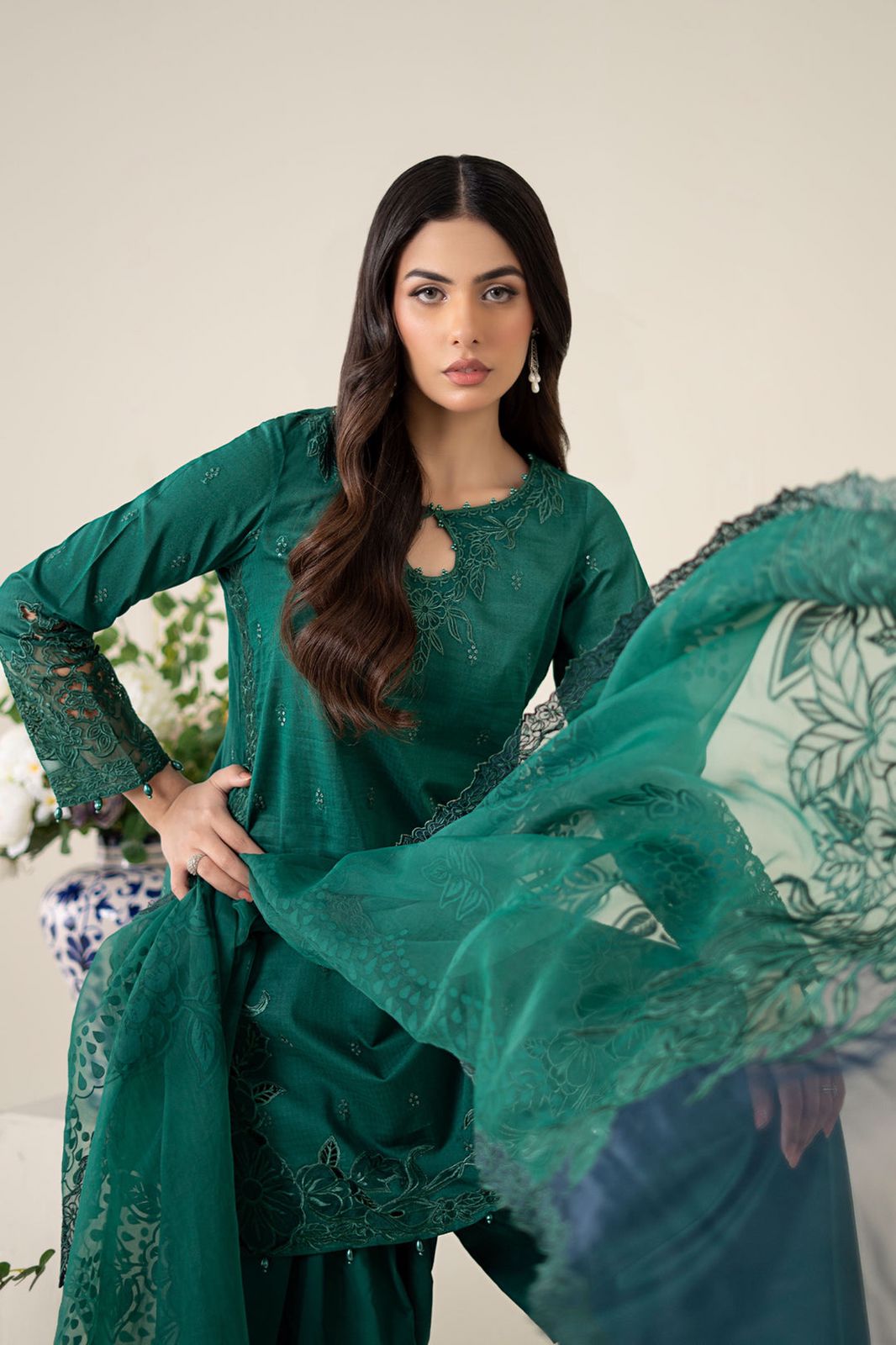 Maria B Silk Fancy