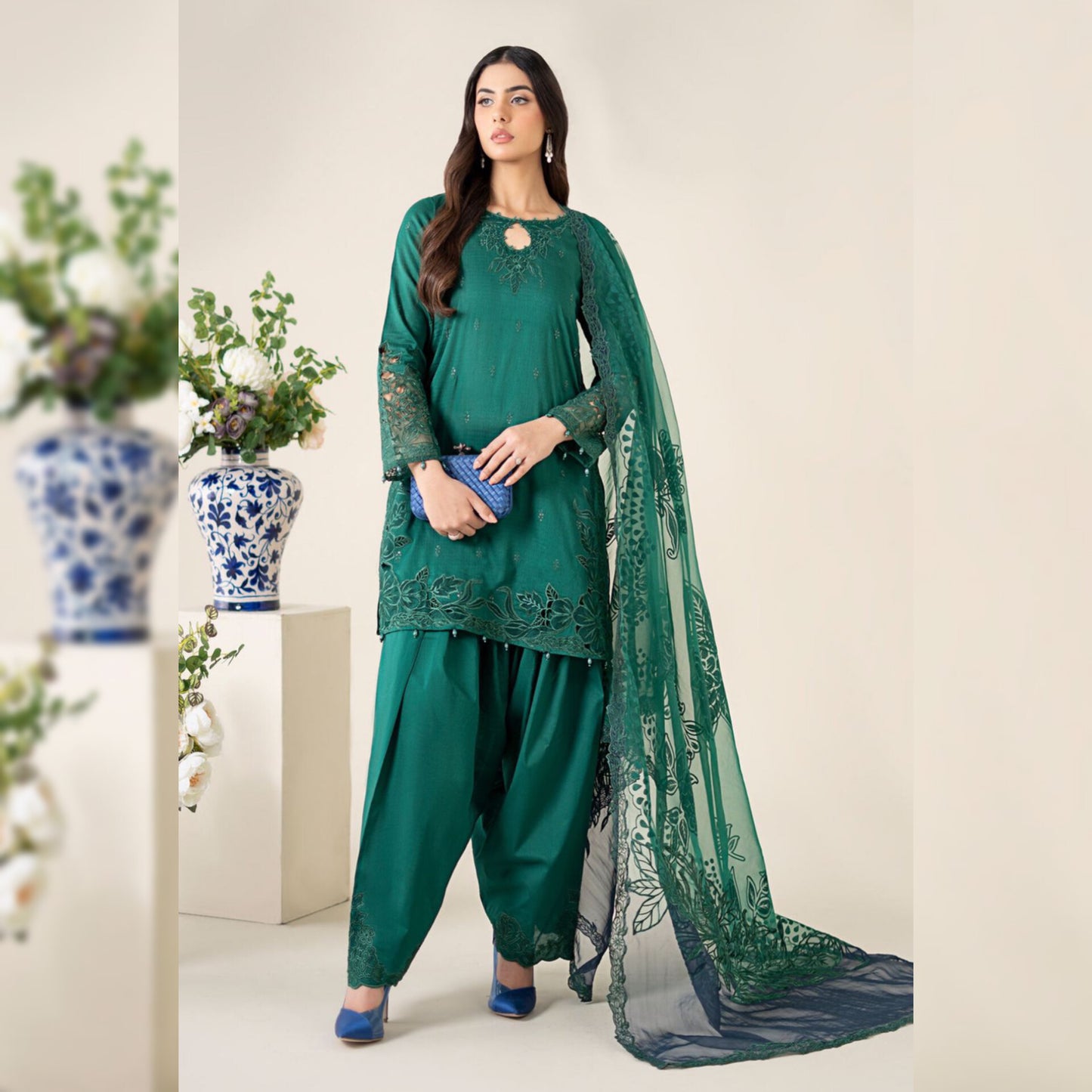 Maria B Silk Fancy