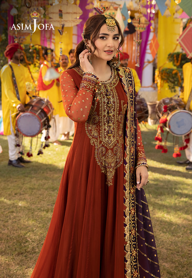 Asim Jofa Chiffon Fancy