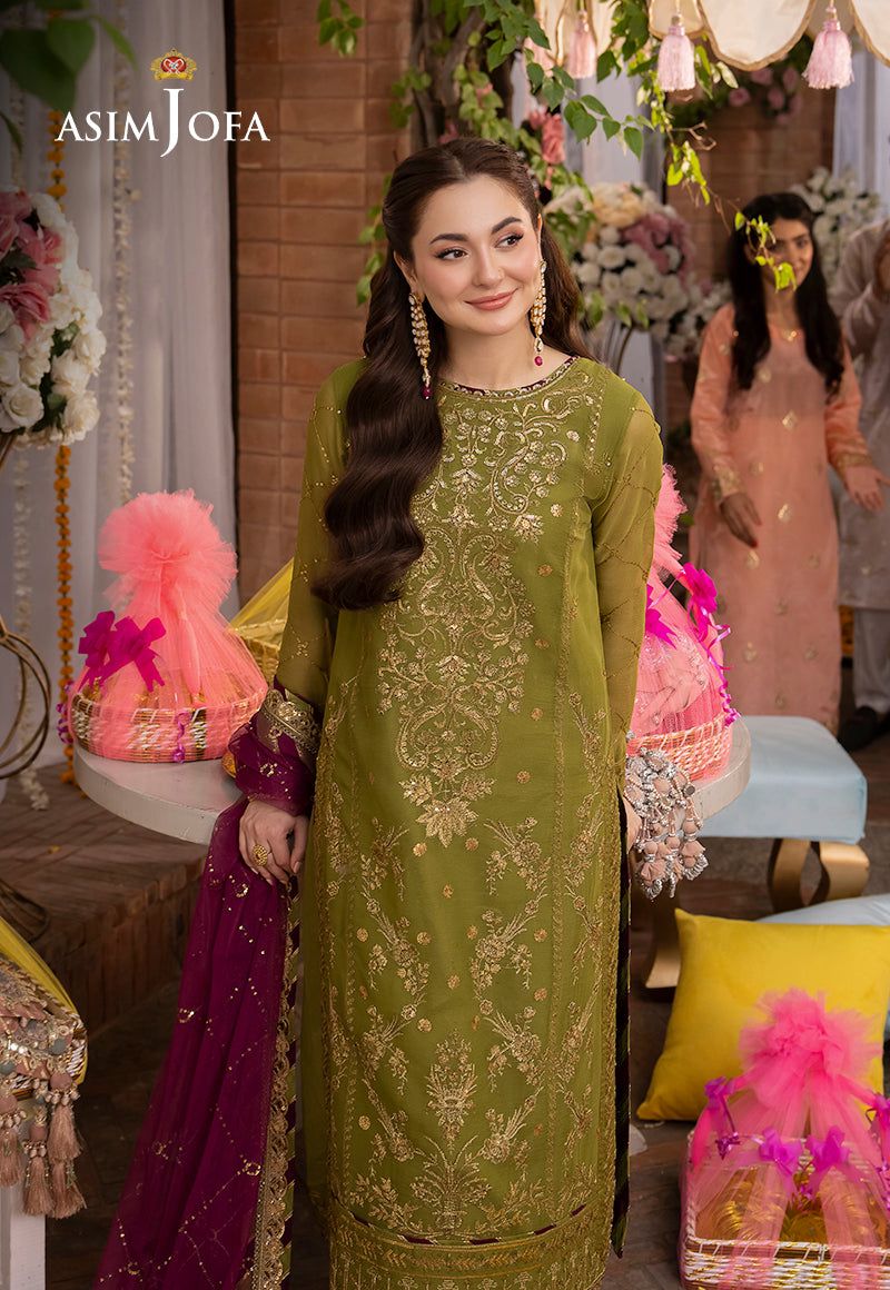 Asim Jofa Chiffon Fancy