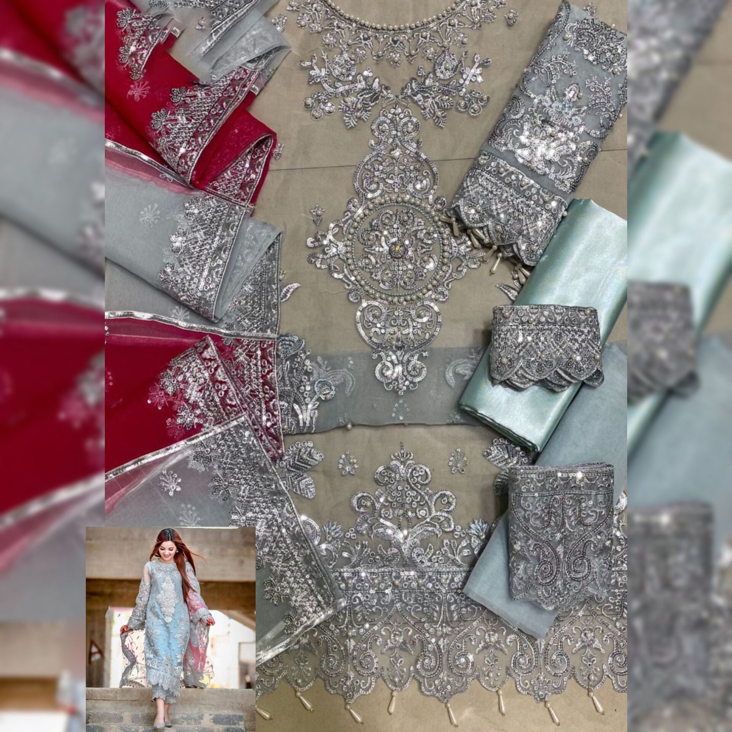 Laam Organza Fancy