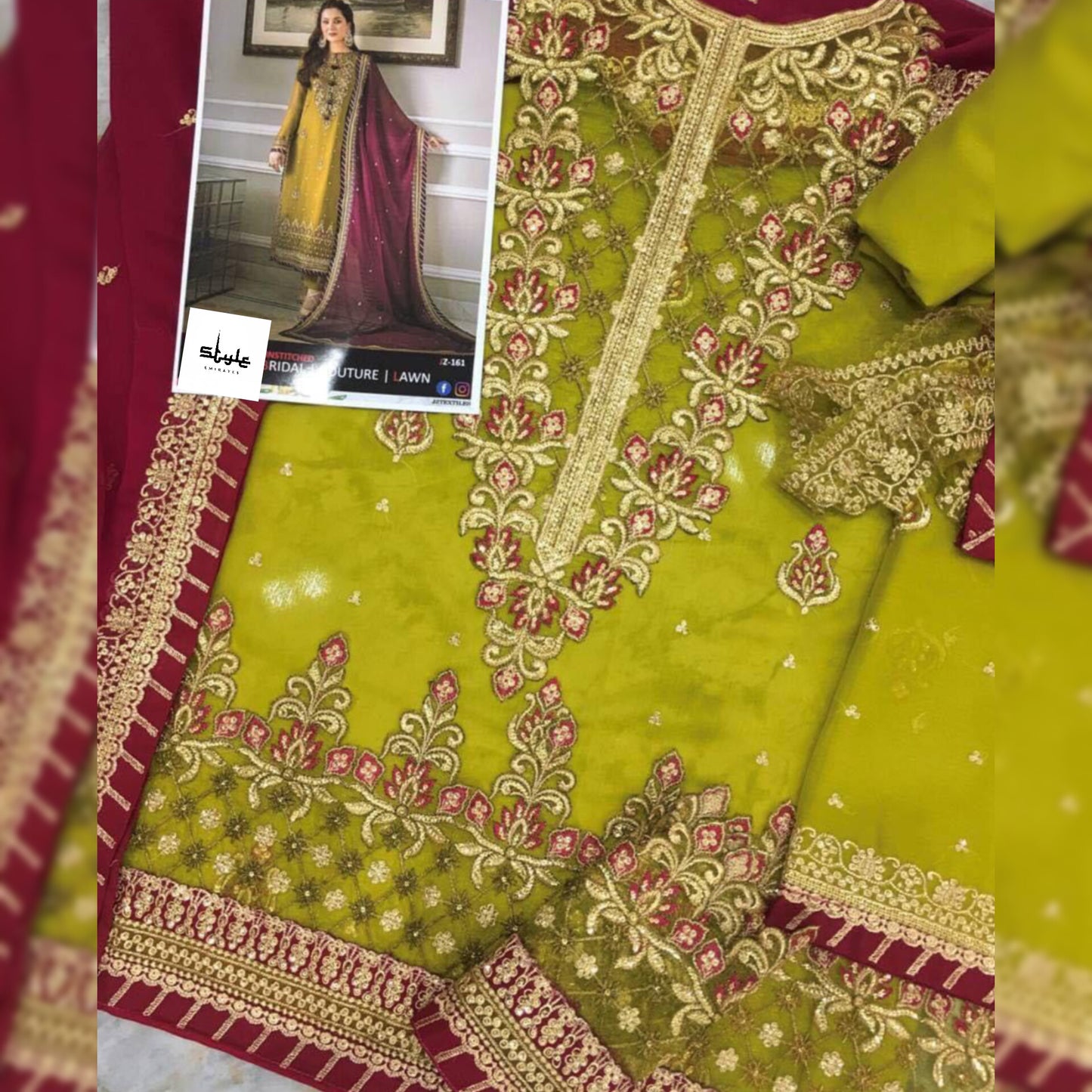 Asim Jofa Chiffon Fancy