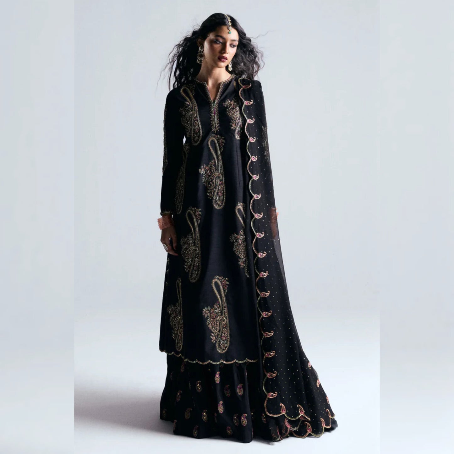 Zara Shahjahan Silk Fancy