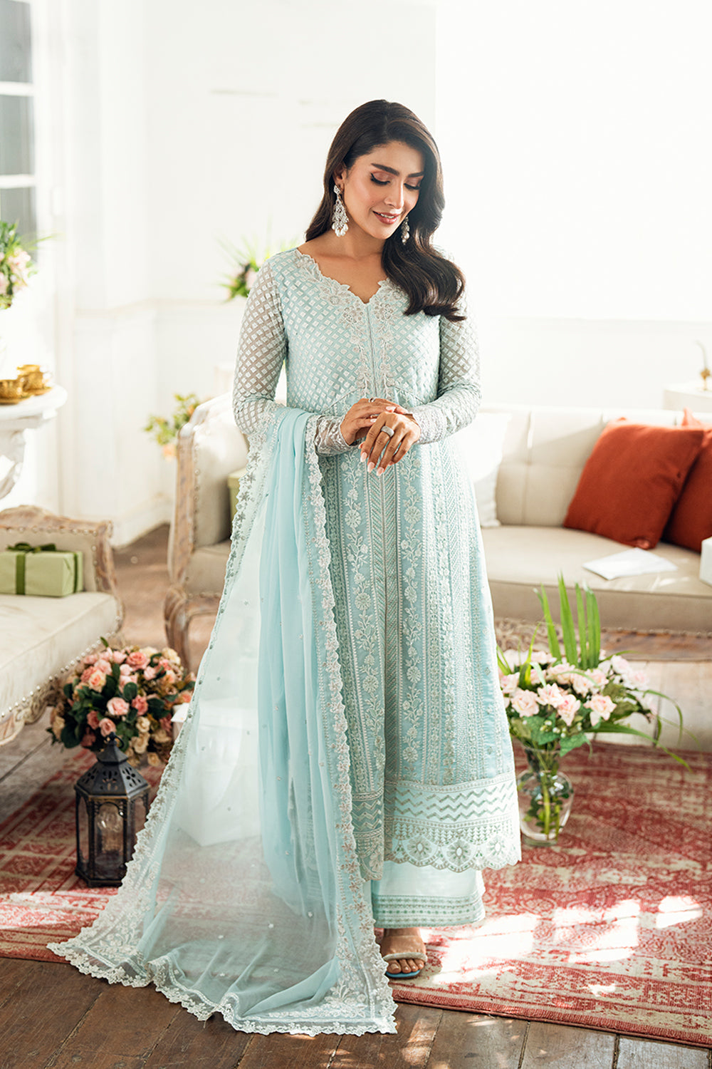 Azure Chiffon Fancy
