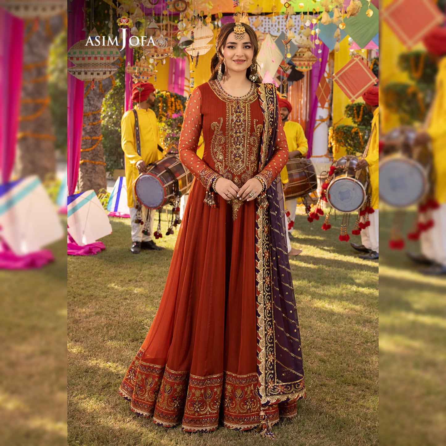 Asim Jofa Chiffon Fancy