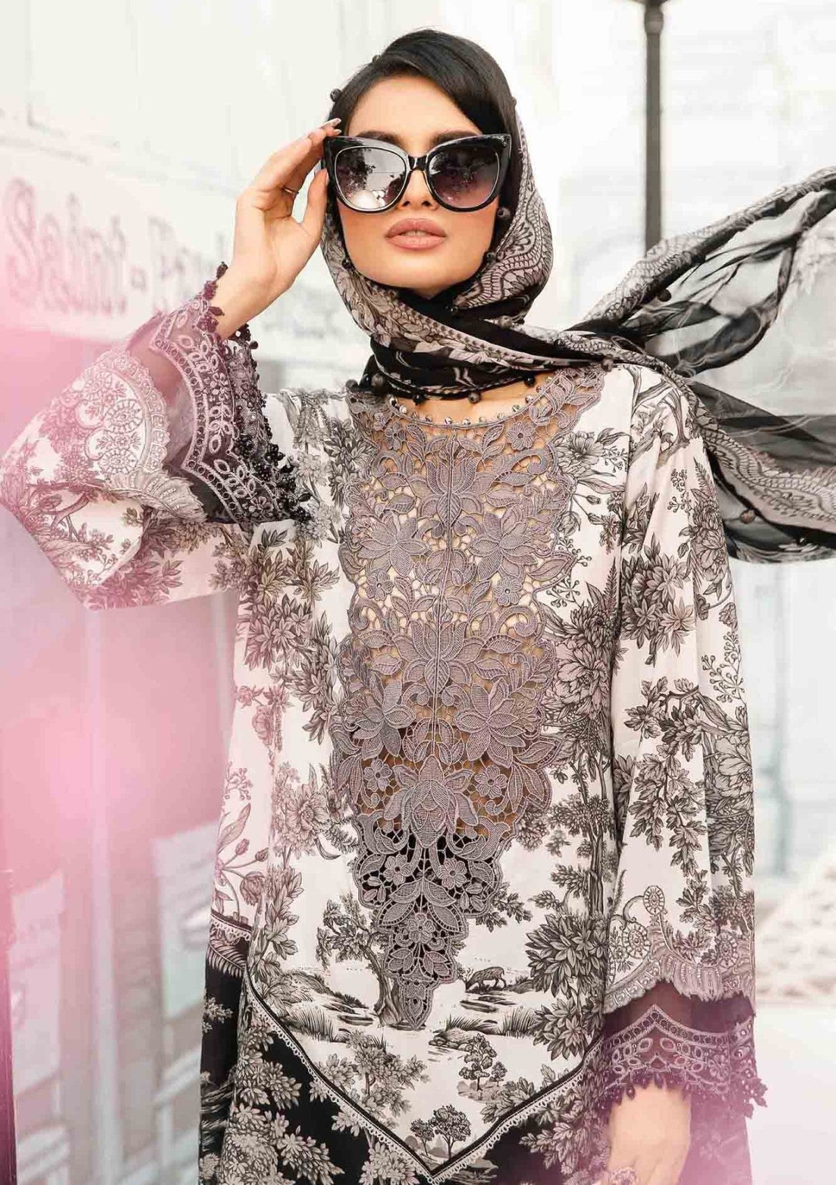 Maria B Lawn Fancy