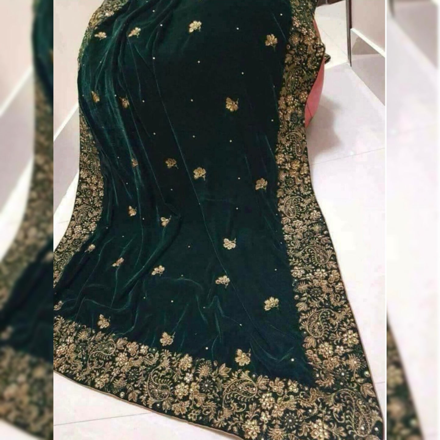 Velvet Shawl Fancy