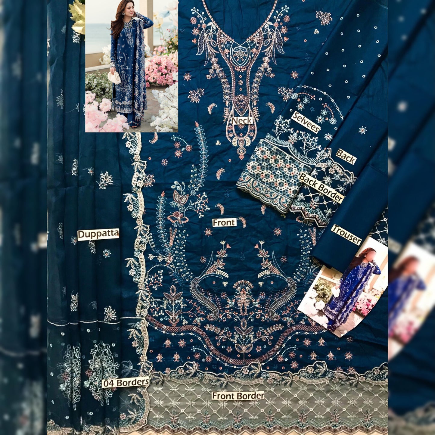 Qalamkar Lawn Fancy