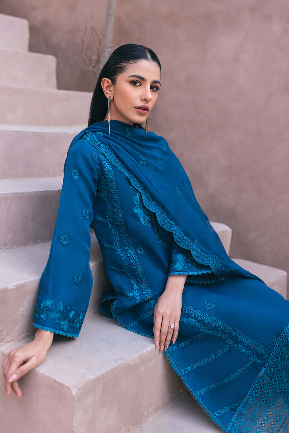 Azure Chiffon Fancy