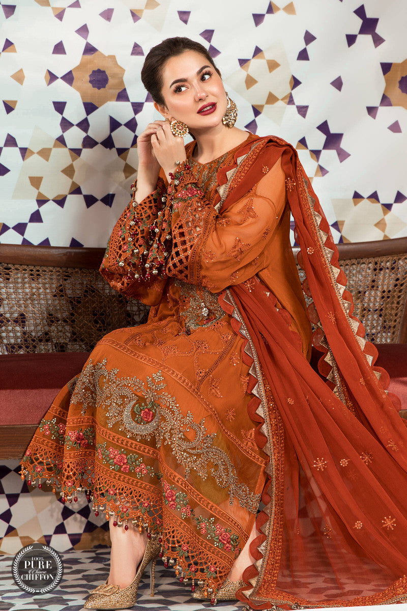 Maria B Chiffon Fancy