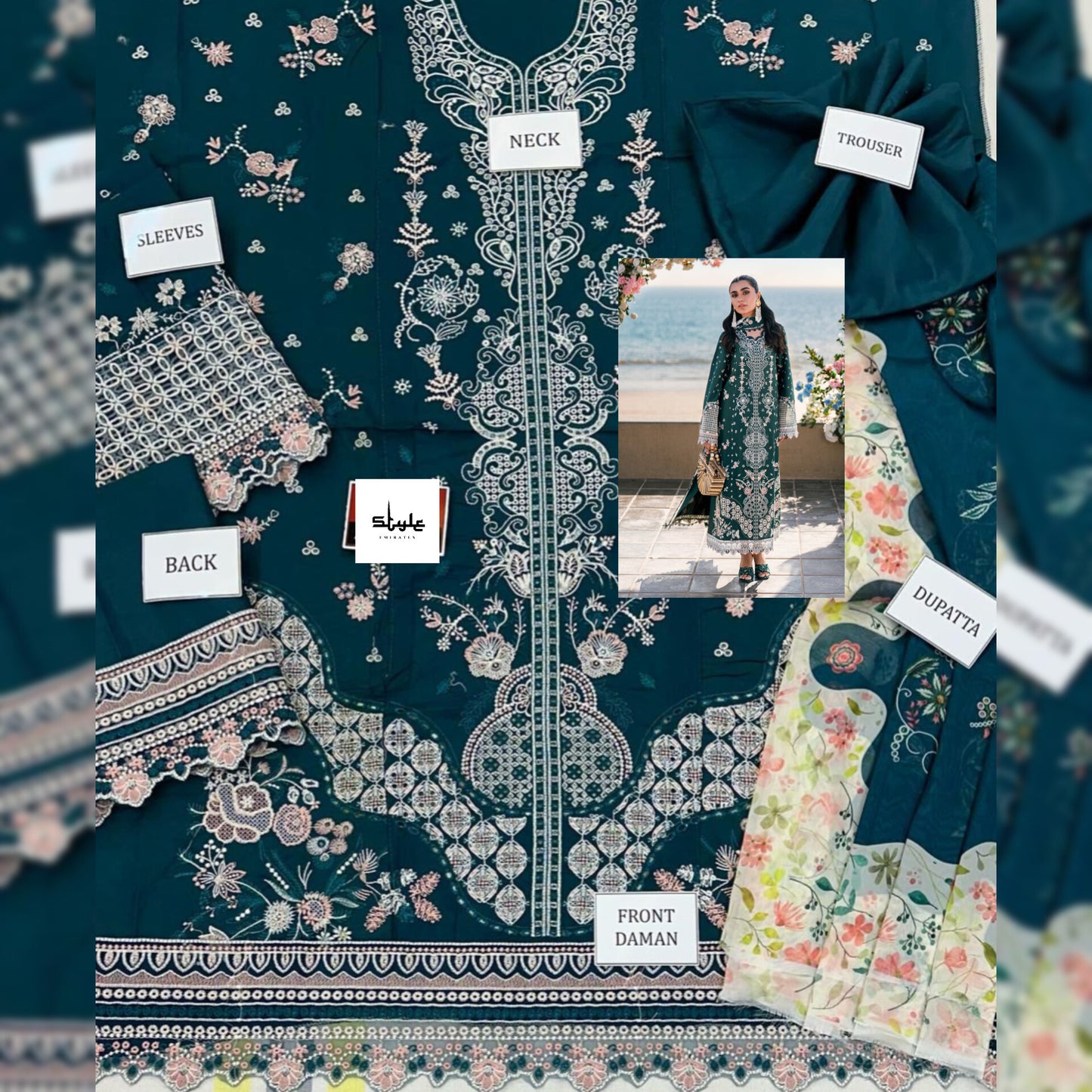 Qalamkar Lawn Fancy
