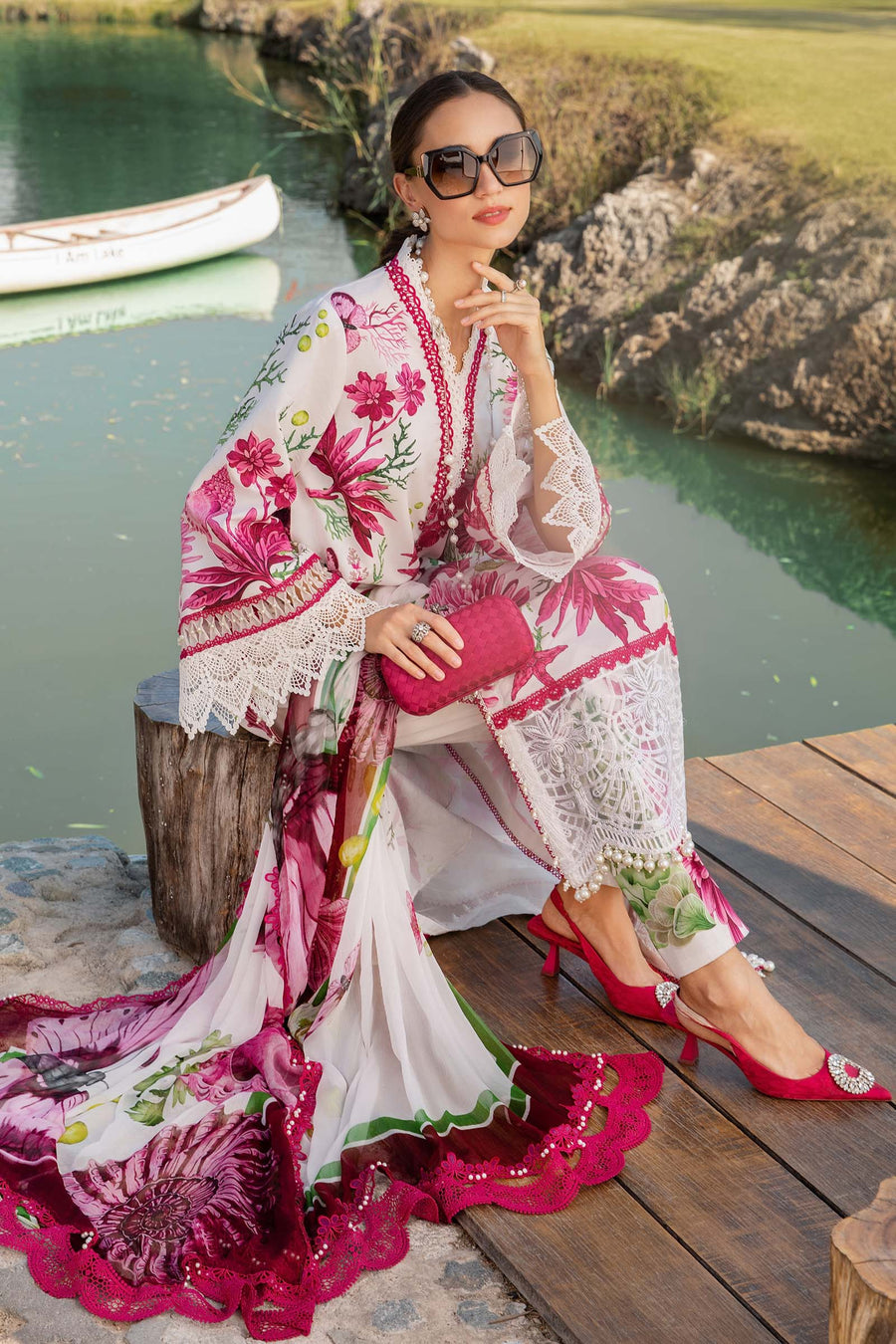 Maria B Lawn Fancy