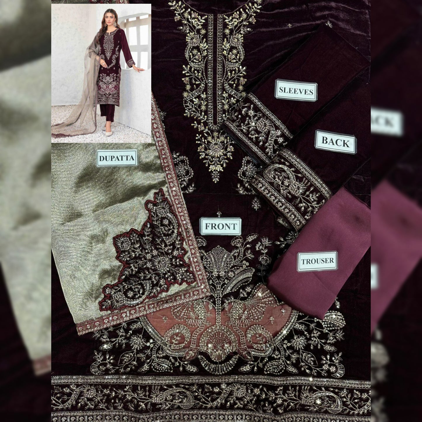 Tawakal Velvet Fancy