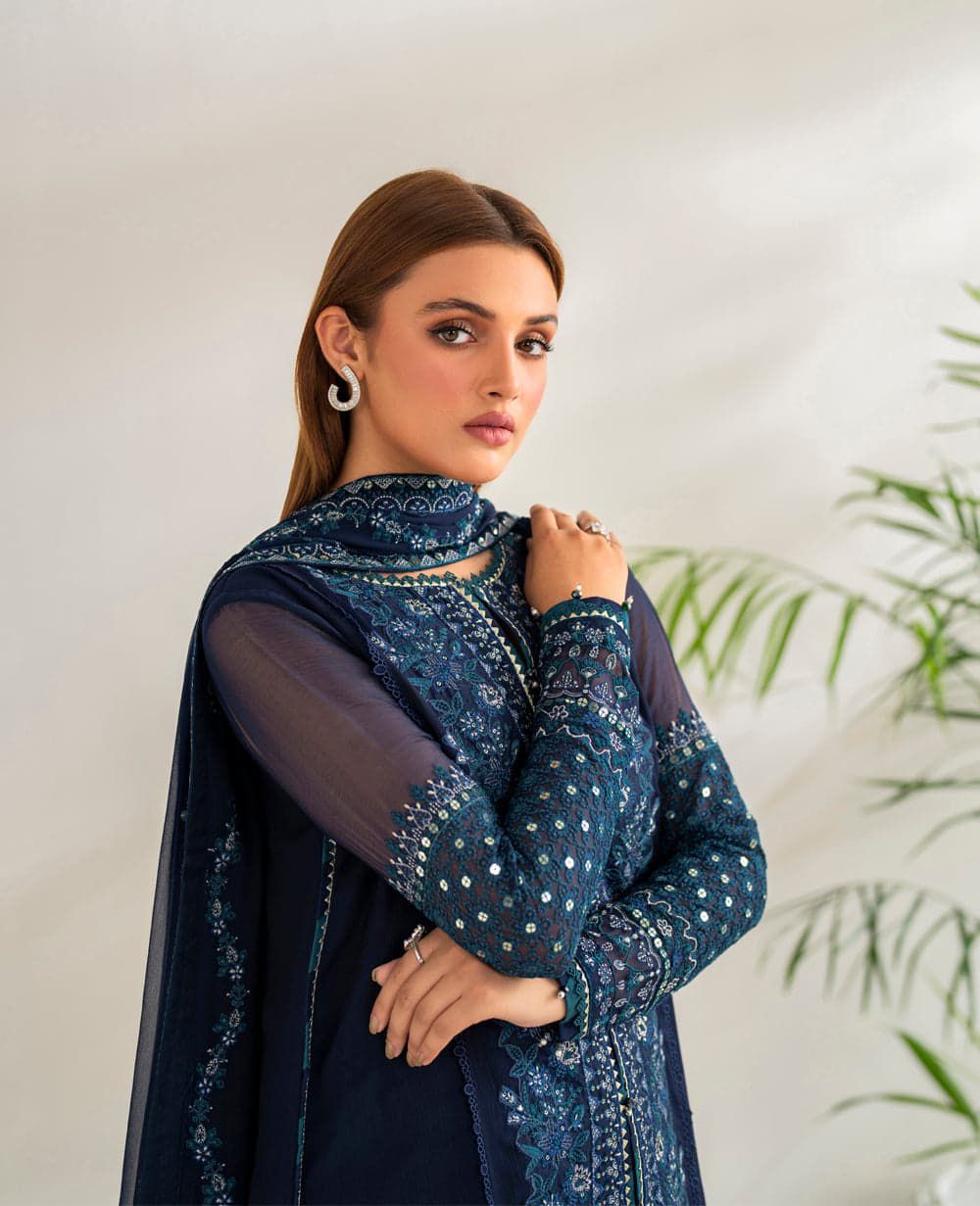 Sapphire Chiffon Fancy