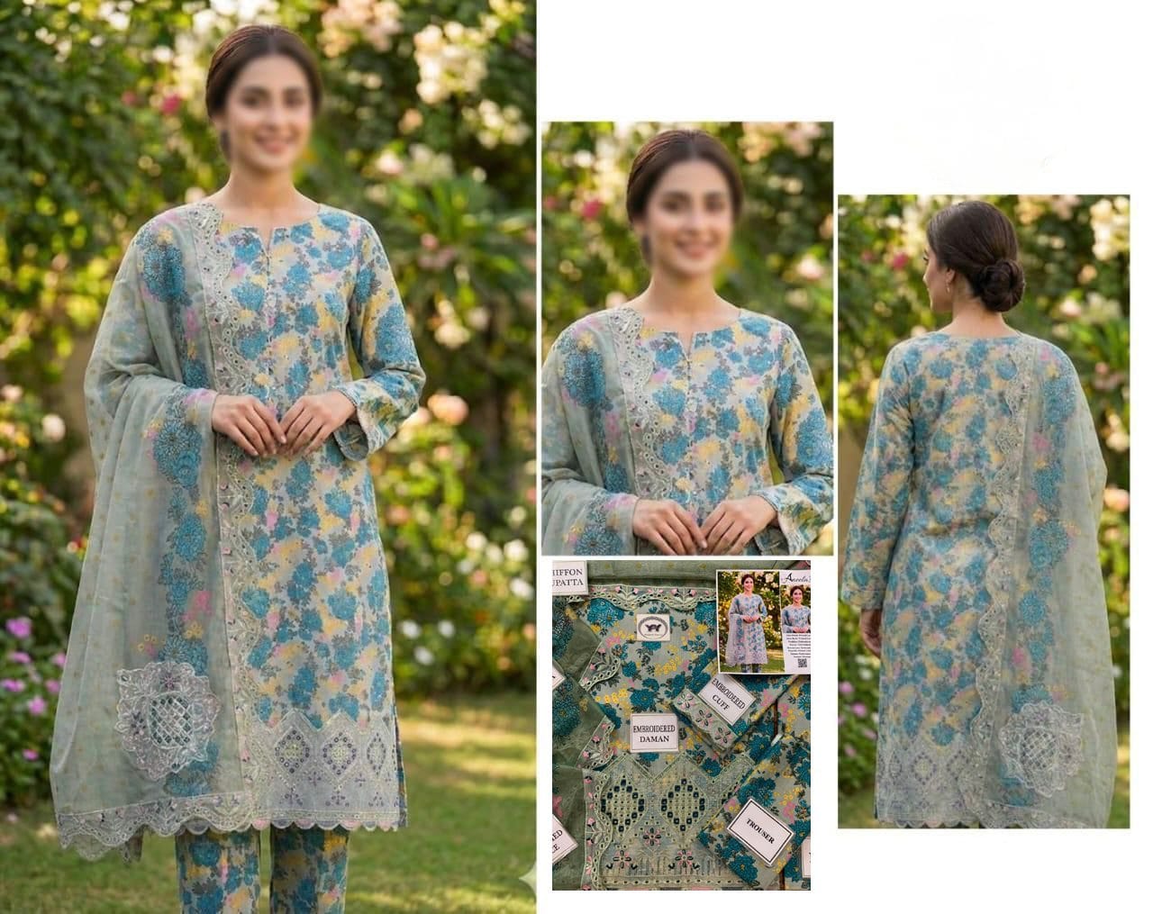 Aneela Lawn Fancy