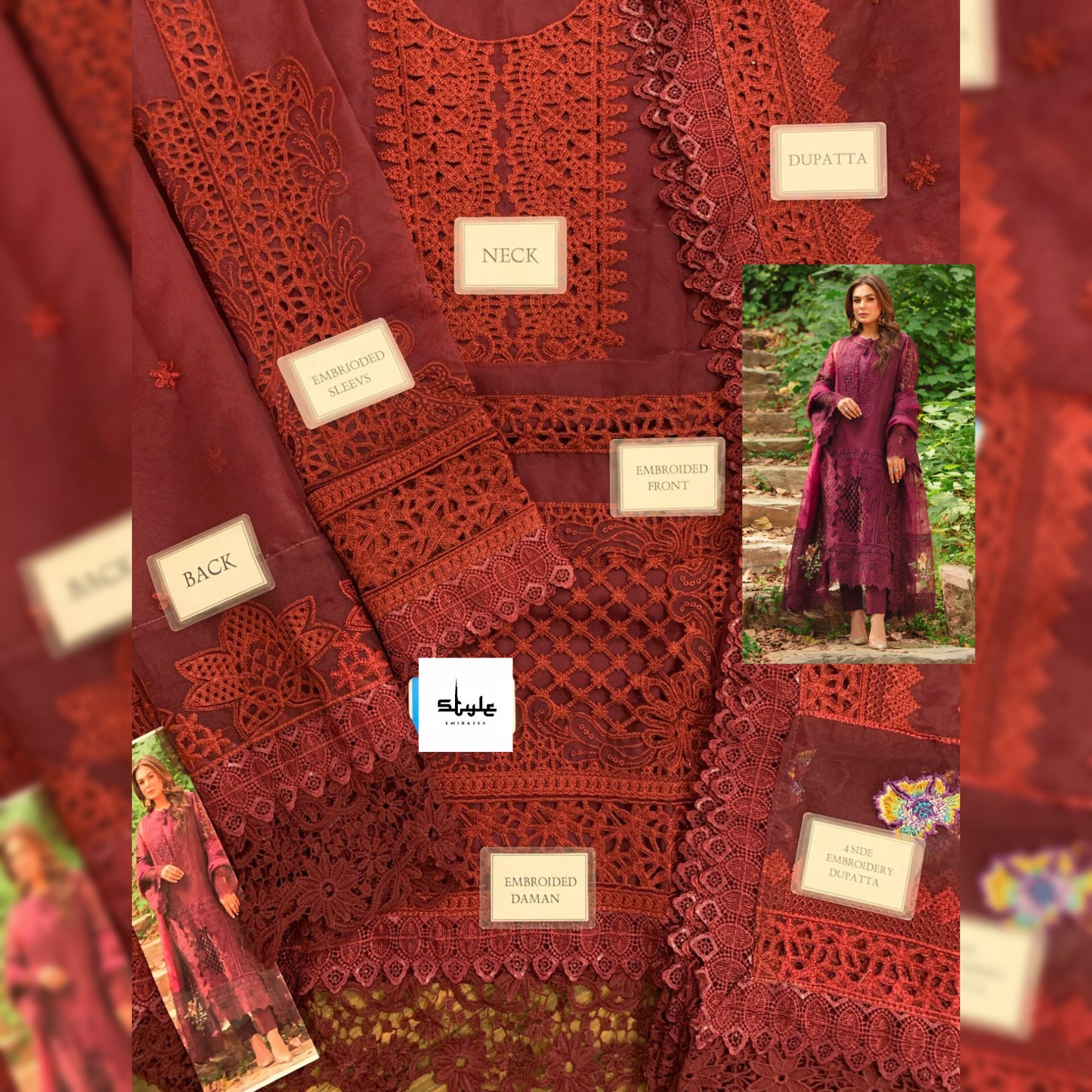 Aneela Organza Fancy