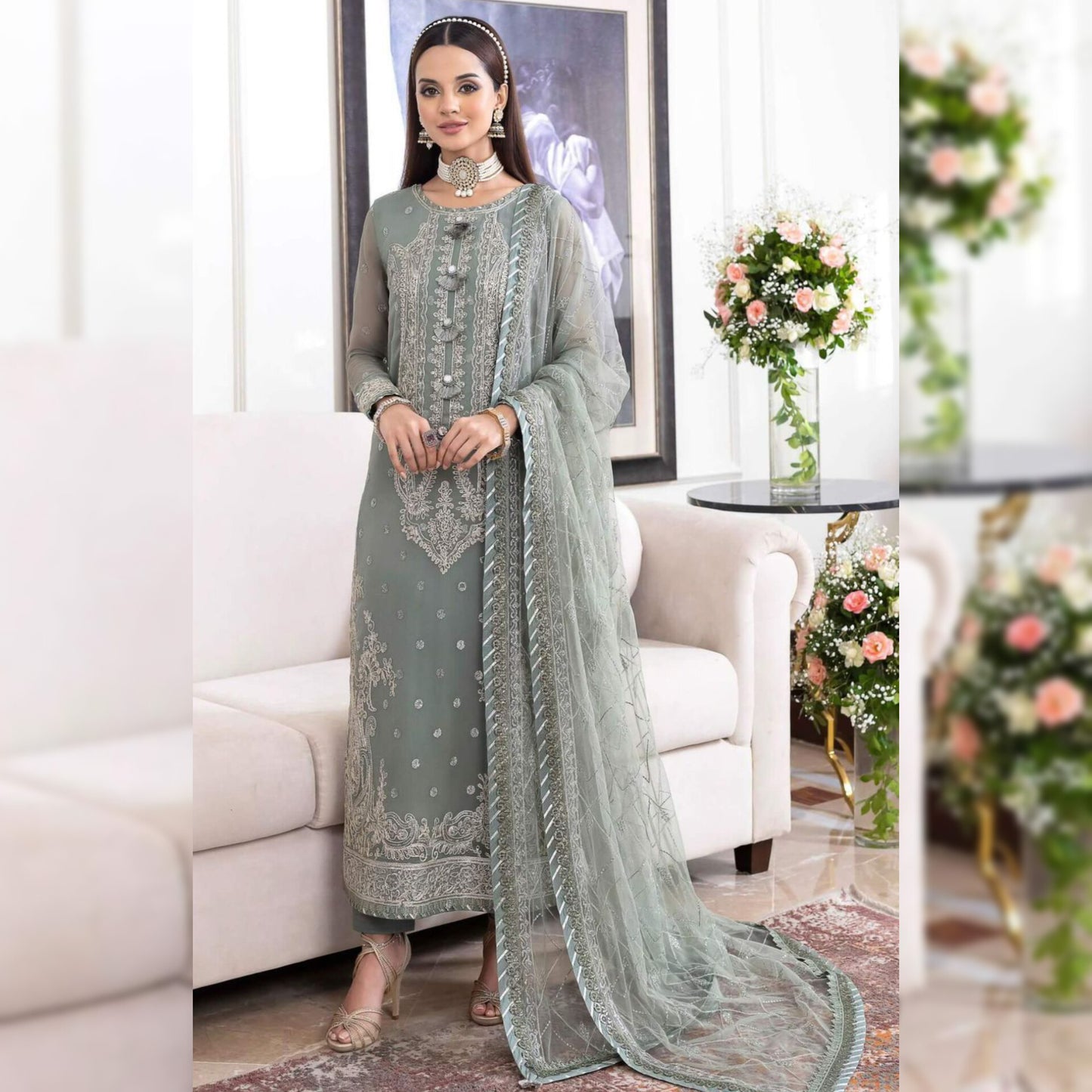 Asim Jofa Chiffon Fancy