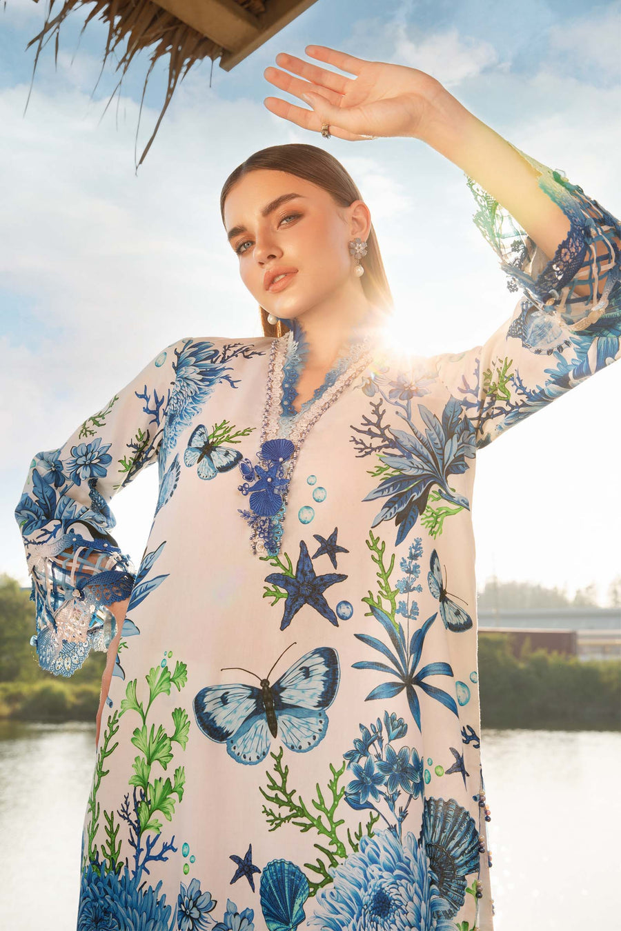 Maria B Lawn Fancy