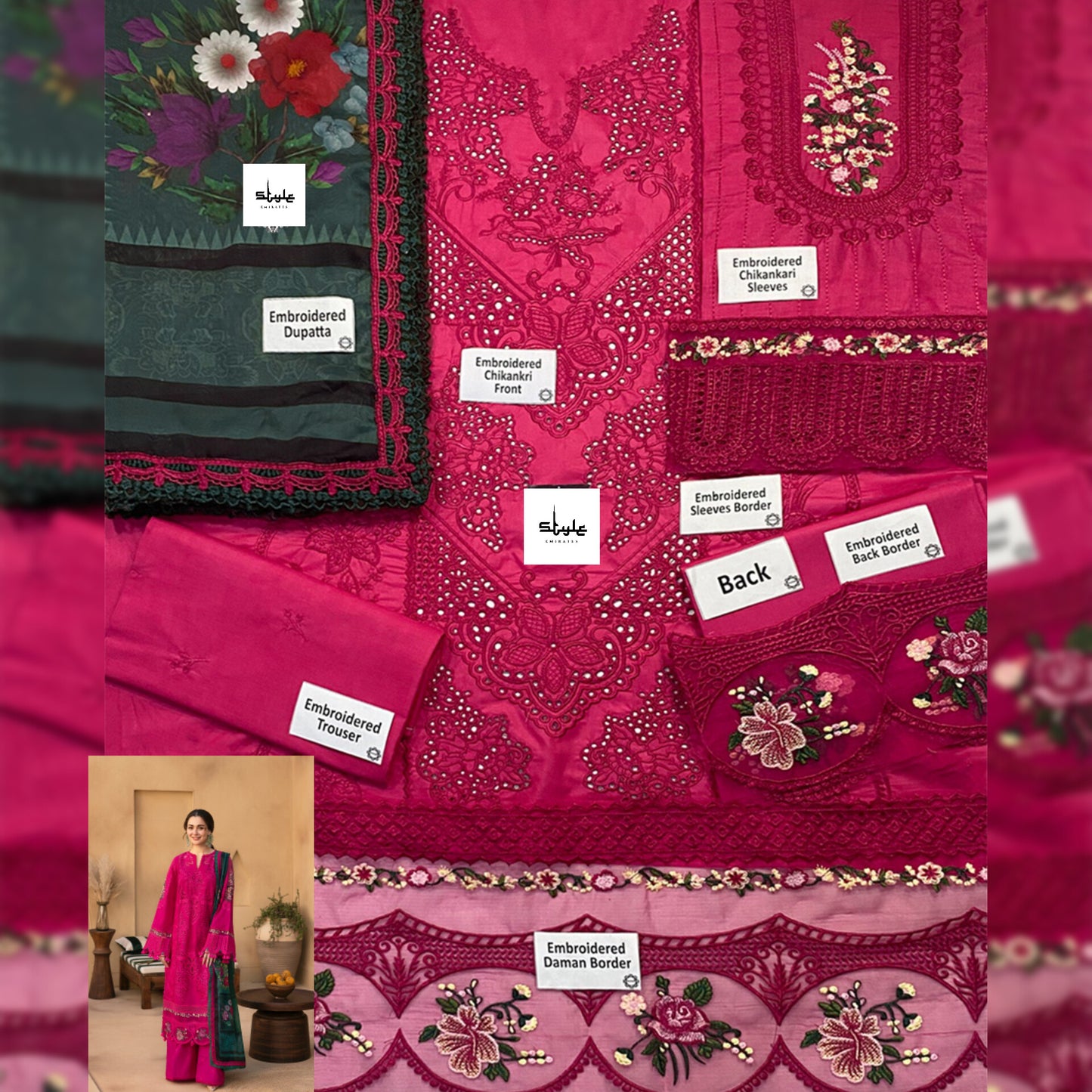 Saira Rizwan Lawn Fancy