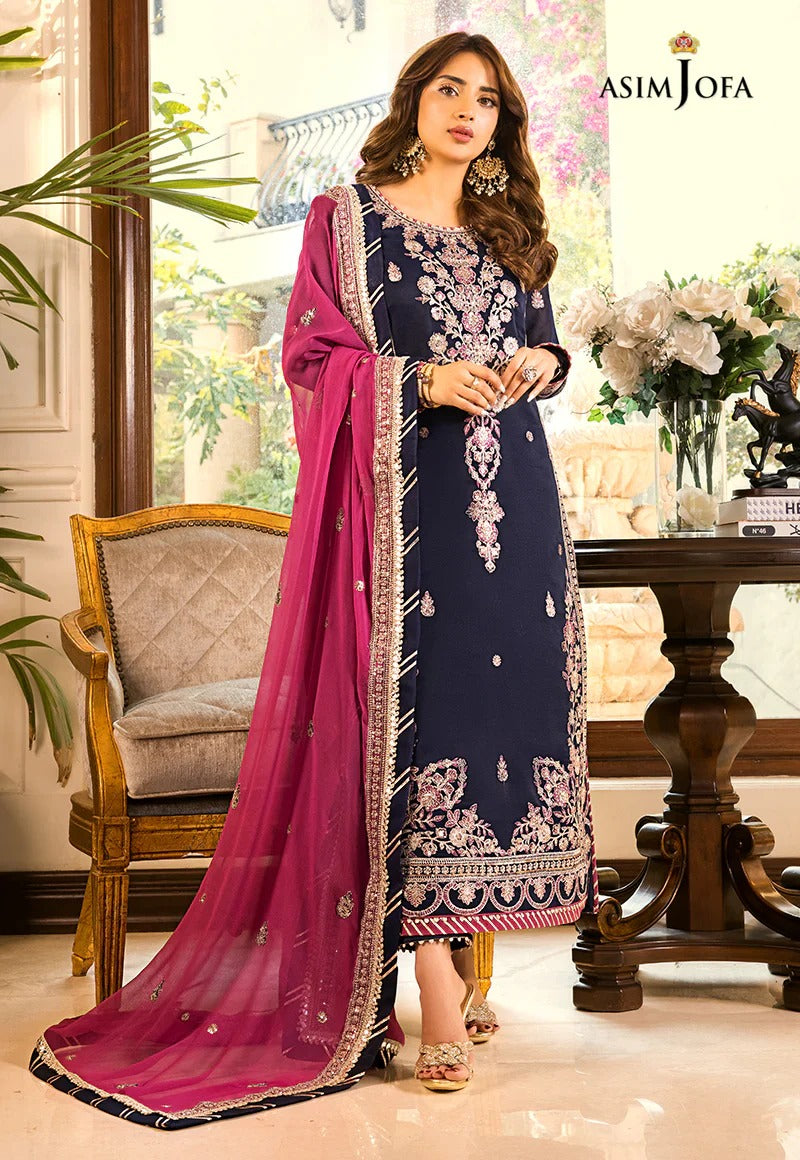 Asim Jofa Chiffon Fancy