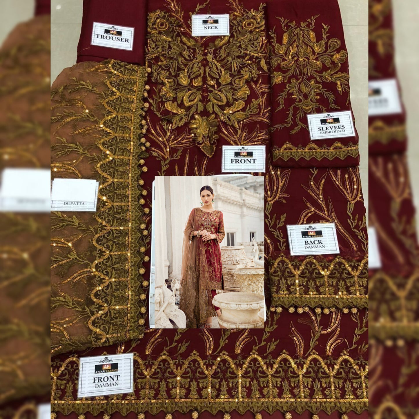 Iznik Chiffon Fancy