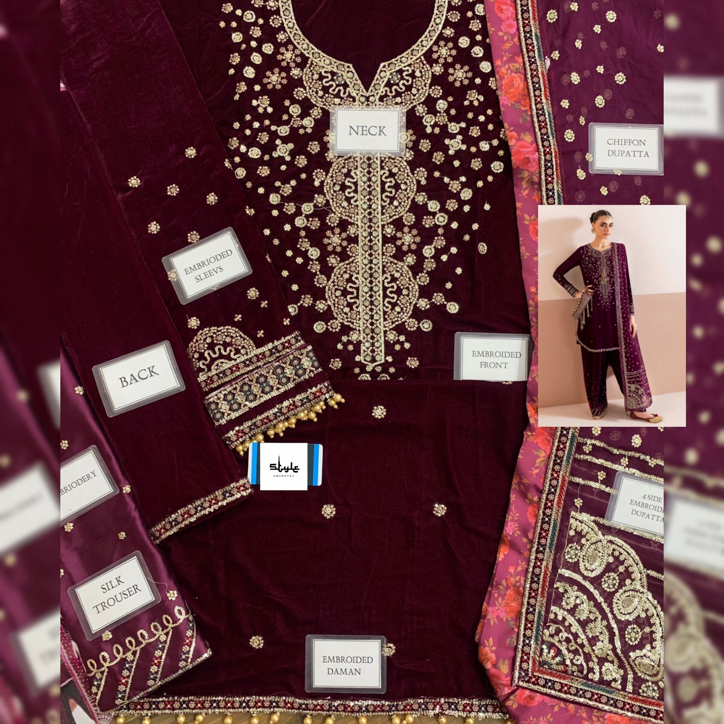 Jazmin Velvet Fancy