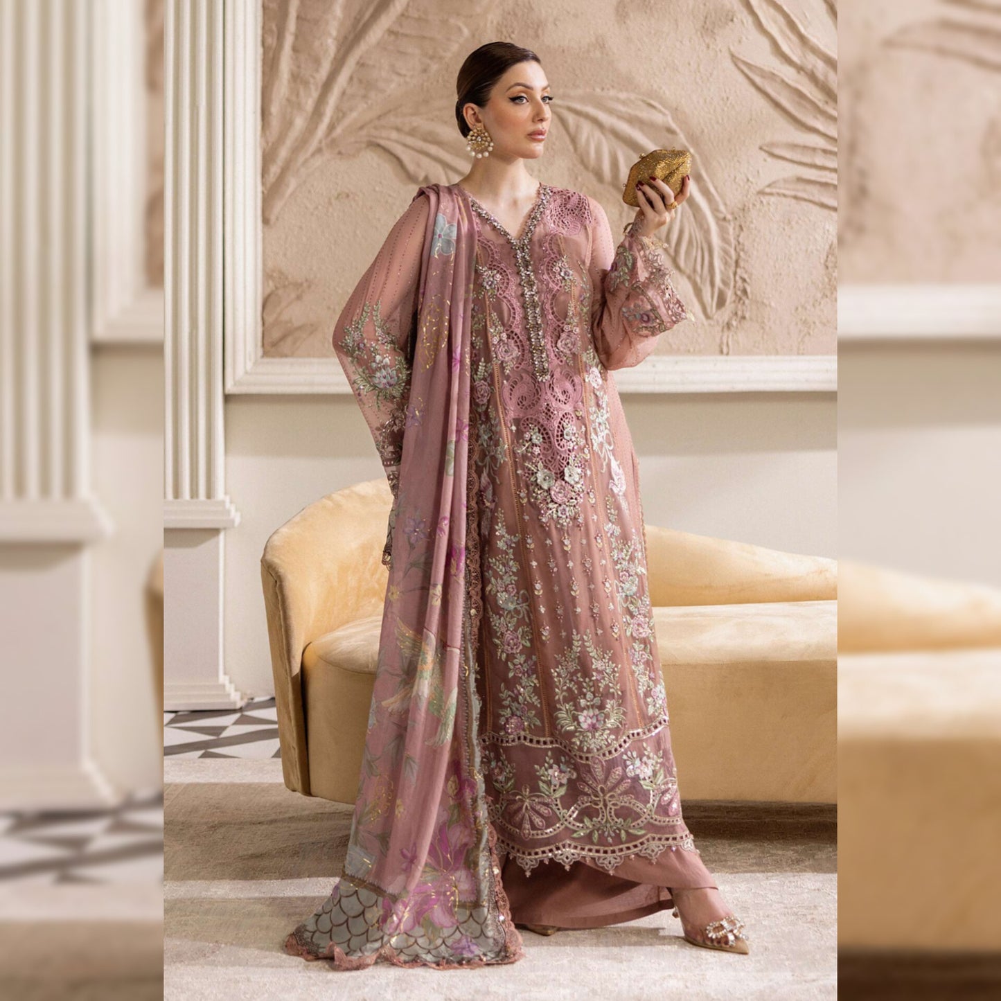 Maria B Chiffon Fancy